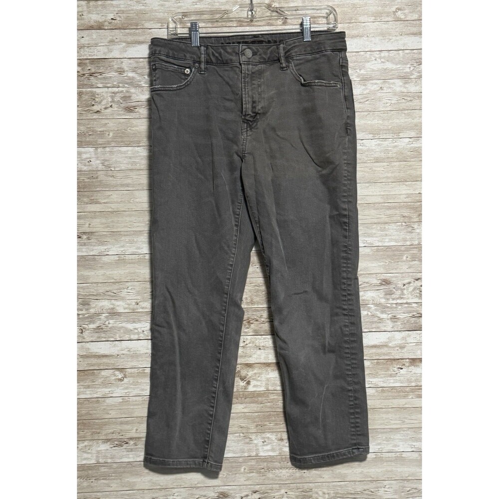 AE Athletic Next Level Stretch Gray Jeans Mens 31 x 30 (32 x 27.5 Actual)
